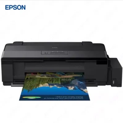 Струйный принтер Epson L1800, цветная, A3+, USB, 15 стр/мин (цветн. А4), черный
