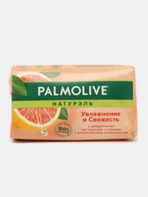 Мыло Palmolive увлажнение и свежесть с цитрусом и кремом, 150 гр