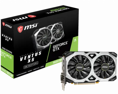 MSI GeForce GTX 1660 Super Ventus XS OC V1 | 1 yil kafolat