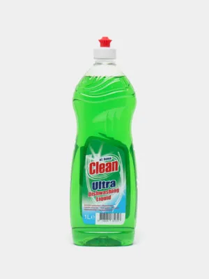 Жидкое средство для мытья посуды Clean Ultra, 1 л