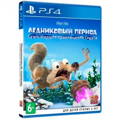 Игра для PlayStation Ледниковый период: Сумасшедшее приключение Скрэта (PS4) - PS4