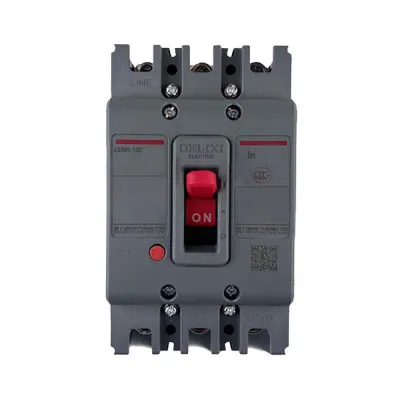 Автоматический выключатель DELIXI CDM3-100F/3300 80A