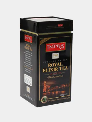 Чай чёрный Impra Pure Ceylon Tea Royal Elixir Tea, 200 гр
