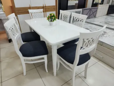 Комплект стол и 6 стульев модель 3