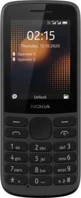 Телефон Nokia N215 4G с двумя Sim -картами Черный