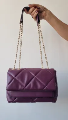 Женская сумка SHK Bag MEYZ02 Темно-фиолетовый