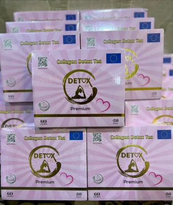 Чай для похудения "Collagen Detox Tea Life Premium"