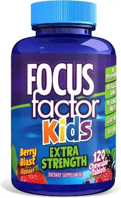 Bolalar uchun vitaminlar Fokus faktor Kids (150 dona)
