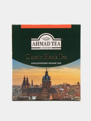 Чай чёрный Ahmad Tea Классический 2гр*100