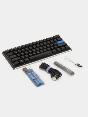 Проводная игровая клавиатура Ducky Keyboard One 2 Mini, Cherry Blue, RGB LED, UA/RU