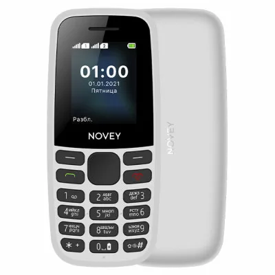 Telefon Novey 100 White (1 yil kafolat)