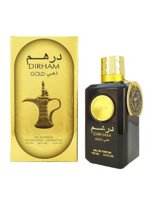 Parfyumeriya suvi Dirham Gold Ard Al Zaafaran, erkaklar va ayollar uchun, 100 ml