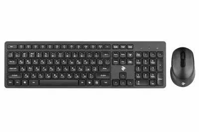 Комплект клавиатура+мышь 2Е Combo MK420 WL Black