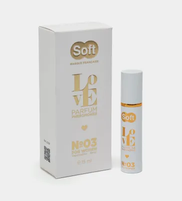 Soft Love Parfum №03 feromonli ayollar parfyumeriyasi