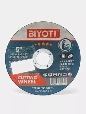 Отрезной диск Biyoti 125x1.6x22.23