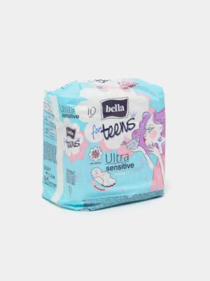 Прокладки Bella for Teens Ultra Sensitive, 4 капли, 10 шт