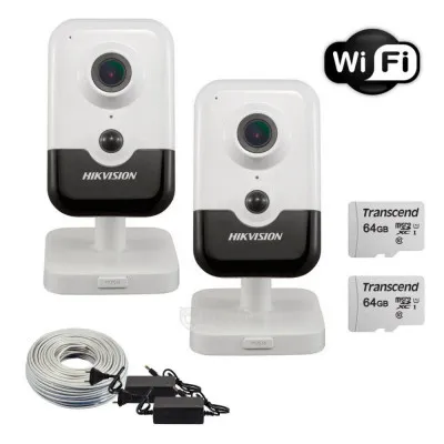 Камеры видеонаблюдения с WiFi 2 флешки