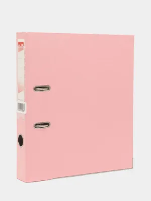 Папка регистратор Alta, розовая, А4ф, 50 мм