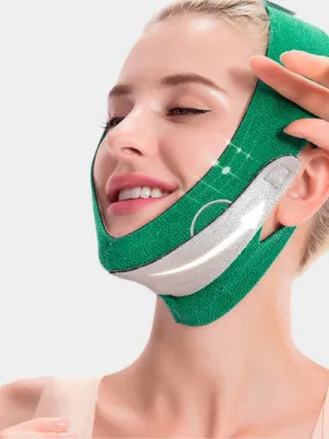 Бандаж для подтяжки лица, лифтинг маска для подбородка повязка для овала лица многоразовая