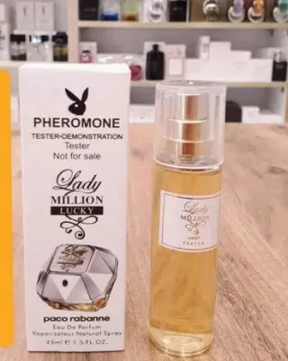 Paco Rabanne "Lady Million" feromon suvi parfyumini tekshirgich 45 ml