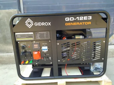 Генератор дизель GIDROX  10 Ква кВт 220 w и 380 w