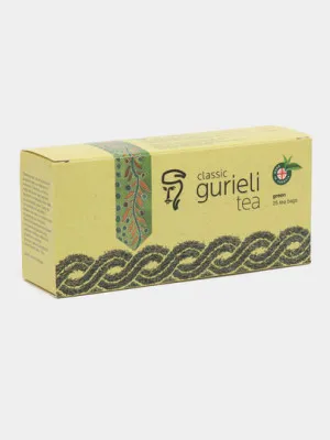 Чай зеленый Gurieli пакетированный, 25 шт * 2gr