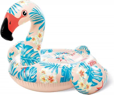 Надувной круг Intex Tropical Sand и Summer Flamingo Ride-on для бассейна