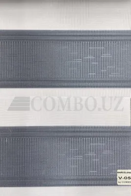 Рулонные кассетные жалюзи COMBO BARCELONA-05