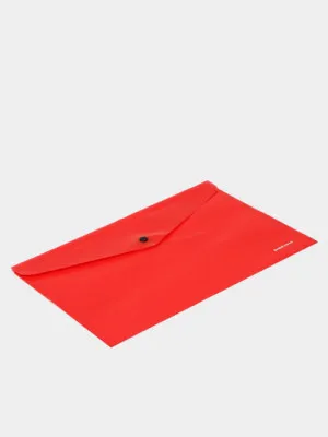 Папка-конверт ErichKrause Fizzy Classic, A4, красный