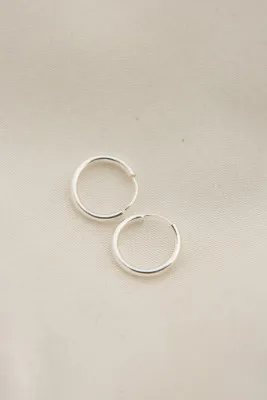 Серебряные серьги, модель: кольца ekp11014 Larin Silver