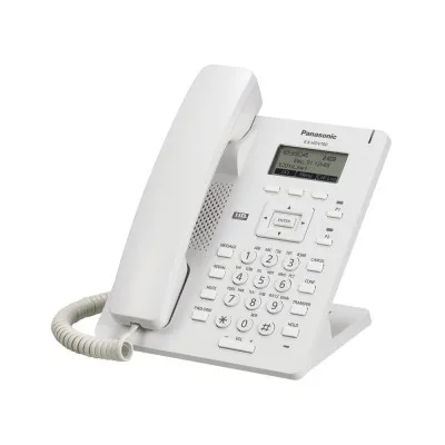 Телефон Panasonic KX-HDV100RU, Проводной SIP телефон, ЖК-дисплей, 1 SIP, 1 Ethernet порт