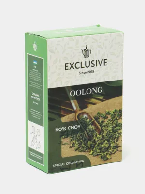 Exclusive чай зеленый Oolong 90гр Китай
