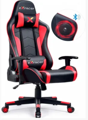Компьютерное кресло ROSTISLAV+ черный+красный