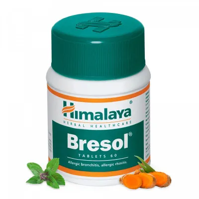 Препарат Бресол (Bresol Himalaya Herbals), для здоровья дыхательной системы