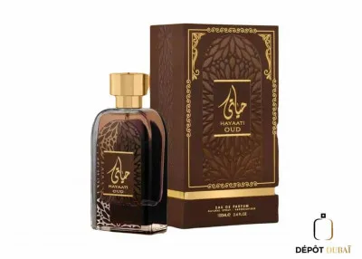 Eau de Parfum Hayaati Oud Ard Al Zaafaran, erkaklar va ayollar uchun, 100 ml