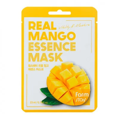 Тканевая маска с экстрактом манго Farm Stay Real Mango Essence Mask