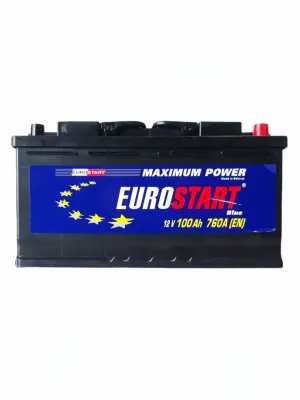 Автомобильный аккумулятор EUROSTART R100 Ah