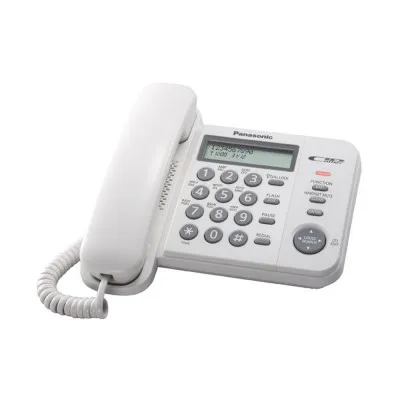 Телефон Panasonic KX-TS2356RUW ЖКД, АОН