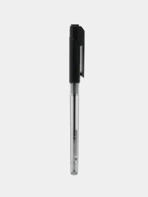 Ручка шариковая Deli 01120, чёрная, 1 мм