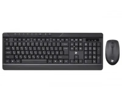 Simsiz klaviatura va sichqoncha to'plami 2E MK410 WL BLACK