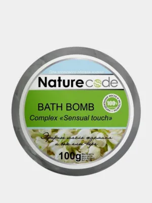 Бомбочка для ванны, Bath bomb Сomplex Sentusal touch, 100гр
