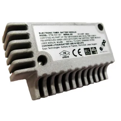 Модель электронного таймера с батарейным модулем: ETM-S31-001 Серийный номер: 2018/BP012026