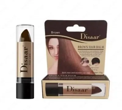Временная краска-стик для волос - Disaar Black/Brown Hair Balm