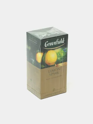 Чай черный Greenfield Lemon spark, 1.5 г, 25 пакетиков