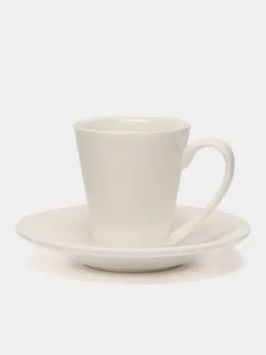 Чайная чашка с блюдцем Wilmax WL-993054 / 6C 110 мл 6 шт подарочной упаковке