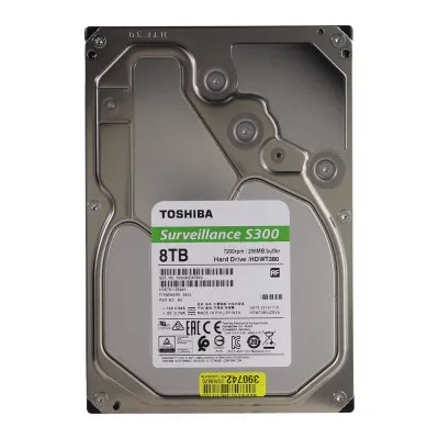 Жесткий диск HDD 8TБ Toshiba Surveillance S300 HDWT380UZSVA 7200Rpm 256MB buffer Original oem