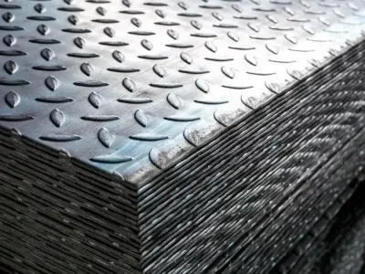 Лист стальной рифленый 1500х6000х5 мм (Россия)