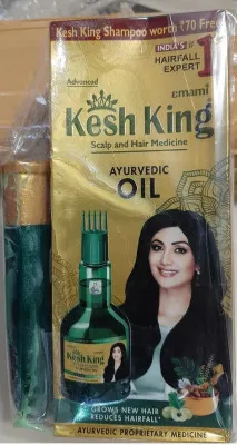 Аюрведическое лечебное масло KESH KING