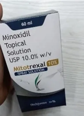 Средство для роста волос и бороды - Minoxidil Topical Solution 10%