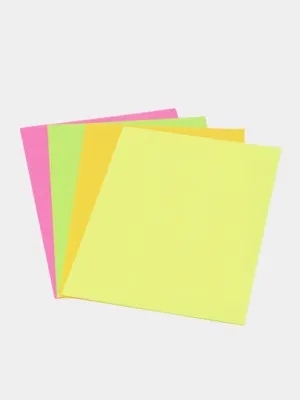 Набор бумаги цветной Hatber 28046 Радужное мороженое, 8листов, 4 цвета, А4ф